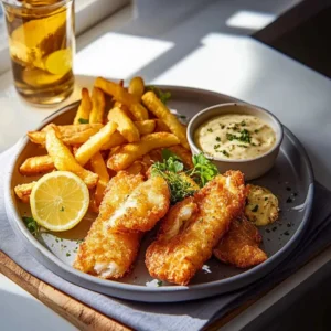 CRISPY FISH & CHIPS